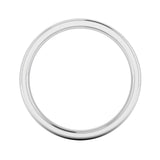 Gents Platinum Polished Groove Edge 6mm Wedding Ring by Harrogate Jewellers, bespoke jewellery in Harrogate, Yorkshire featuring lab grown diamonds.