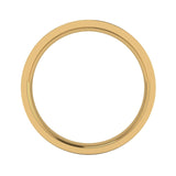 Harrogate Jewellers' Gents Matt Polished Yellow Gold 6mm Wedding Ring, a bespoke jewellery piece from Yorkshire, perfect for lab grown diamond engagement rings.