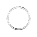 Baguette Cut Half Set Diamond Eternity Ring from Harrogate Jewellers, a platinum band adorned with 21 channel set diamonds, ideal for Yorkshire bespoke wedding and engagement jewellery