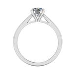 MOLLY - 0.70CT Lab-Grown Diamond Solitaire Engagement Ring from Harrogate Jewellers. Platinum band with a brilliant-cut diamond, bespoke jewellery in Harrogate Yorkshire.