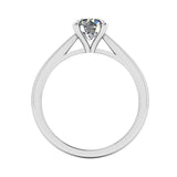 MOLLY - 0.70CT Lab-Grown Diamond Solitaire Engagement Ring from Harrogate Jewellers. Platinum band with a brilliant-cut diamond, bespoke jewellery in Harrogate Yorkshire.