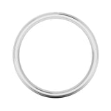 Gents Platinum 6mm Solitaire Diamond Set Wedding Ring from Harrogate Jewellers, showcasing a round brilliant cut diamond, bespoke jewellery in Harrogate Yorkshire.