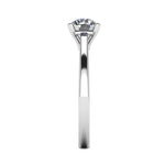 Harrogate Jewellers platinum engagement ring featuring a 0.70CT lab-grown diamond solitaire, bespoke jewellery piece from Yorkshire.