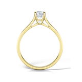 Signature Hidden Diamond Solitaire Engagement Ring by Harrogate Jewellers, a bespoke jewellery in Harrogate, Yorkshire featuring lab grown diamonds, ideal for wedding rings.