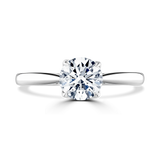 Lab-Grown Round Brilliant Solitaire Engagement Ring | The Bella Ring