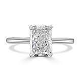 Lab-Grown Radiant Cut Diamond Solitaire Engagement Ring | The Penny Ring