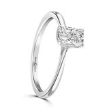 Lab-Grown Radiant Cut Diamond Solitaire Engagement Ring | The Penny Ring