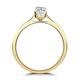 Lab-Grown Radiant Cut Diamond Solitaire Engagement Ring | The Penny Ring