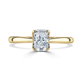 Lab-Grown Radiant Cut Diamond Solitaire Engagement Ring | The Penny Ring
