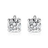 Natural Diamond Stud Solitaire Earrings 0.40ct - 1.40ct