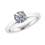 MOLLY 0.70CT Lab-Grown Diamond Solitaire Engagement Ring by Harrogate Jewellers, featuring a brilliant-cut diamond set in platinum, Yorkshire bespoke jewellery.