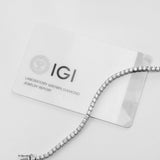 3.00ct Diamond Tennis Bracelet Lab Grown IGI Certified