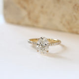 Oval Cut 2.00ct Laboratory Grown Diamond Engagement Ring 18ct Gold