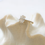 Oval Cut 2.00ct Laboratory Grown Diamond Engagement Ring 18ct Gold