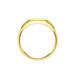 Large Gents Oval Signet Ring by Harrogate Jewellers, crafted from 9ct yellow or white gold, perfect for bespoke engraving, British made