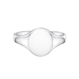 Medium Gents Oval Signet Ring in Gold from Harrogate Jewellers, perfect for bespoke engraving. Ideal for wedding or engagement, Yorkshire's premier choice for Earth Mined Diamonds.