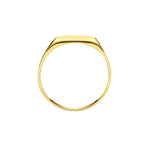 Medium Octagonal Shaped Signet Ring by Harrogate Jewellers, crafted in 9ct Yellow Gold or White Gold, ideal for bespoke engraving. Perfect for engagement or wedding rings in Harrogate, Yorkshire.
