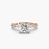The Eloise Solitaire Marquise Diamond Shoulders