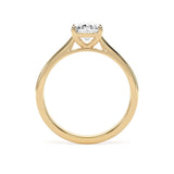 18ct Yellow Gold 3.00ct Oval Cut Lab-Grown Diamond Solitaire Engagement Ring | E/VS1
