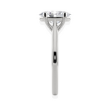 Platinum 2.00ct Oval Cut Lab-Grown Diamond Solitaire Engagement Ring | D/VVS