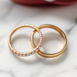 Bespoke wedding rings, gold and platinum lab grown and natural diamonds, by Harrogate Jewellers in Harrogate, Yorkshire