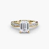 The Lorel Solitaire Diamond Sides