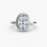 The Freya Bezel Set Solitaire