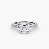 Solitaire with Pavé 6