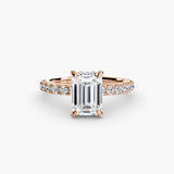 The Hazel Solitaire with Hidden Halo