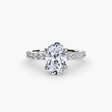 Solitaire with Pavé 6