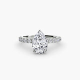 The Hazel Solitaire with Hidden Halo