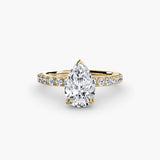 The Hazel Solitaire with Hidden Halo