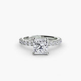 The Hazel Solitaire with Hidden Halo