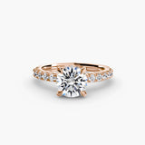 The Hazel Solitaire with Hidden Halo