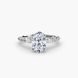 The Josephine Solitaire Mixed Cut Diamond Band