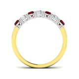 18ct Gold Ruby & Diamond Ring | 0.55ct Ruby & 0.29ct Diamonds | Harrogate Jewellers