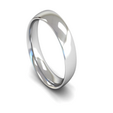 Gents Platinum Traditional Court Wedding Ring Plain Band by Harrogate Jewellers, a Yorkshire bespoke jewellery brand. Lab grown diamond engagement ring.