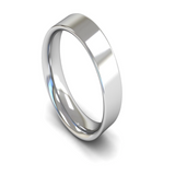 Gents Platinum Flat Court Wedding Ring by Harrogate Jewellers, a bespoke jewellery piece, crafted with lab grown diamonds, perfect for engagements and weddings in Yorkshire.