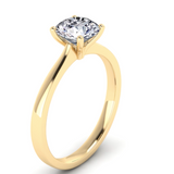 Harrogate Jewellers' BELLA, a Lab-Grown Classic Round Brilliant Cut Solitaire Ring, perfect for bespoke jewellery lovers in Harrogate, Yorkshire. Ideal for weddings or engagements.