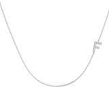 Diamond Initial Necklace 9ct Gold
