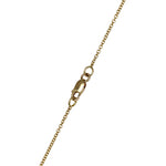 Harrogate Jewellers' Gold Drop Pendant featuring Green Amethyst and Diamond, bezel set for a modern, sleek finish, ideal for bespoke jewellery lovers in Yorkshire.