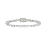 5.00ct diamond tennis bracelet white gold Harrogate lab-grown diamonds 5ct 9ct yellow gold bracelet 