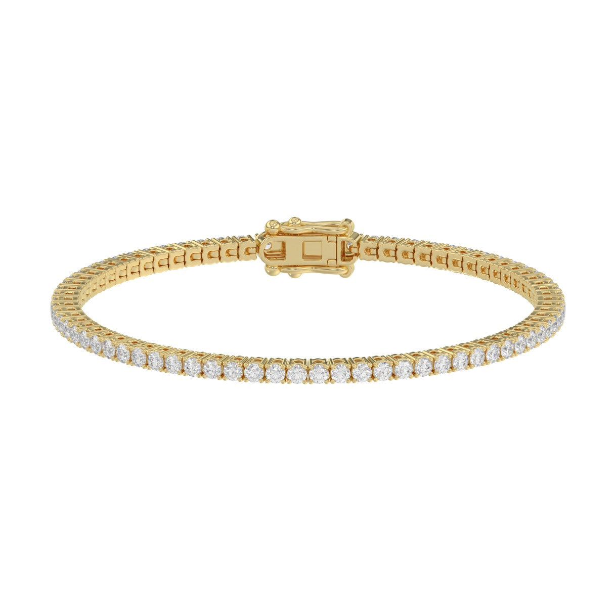 3.00ct Diamond Tennis Bracelet Lab Grown IGI Certified